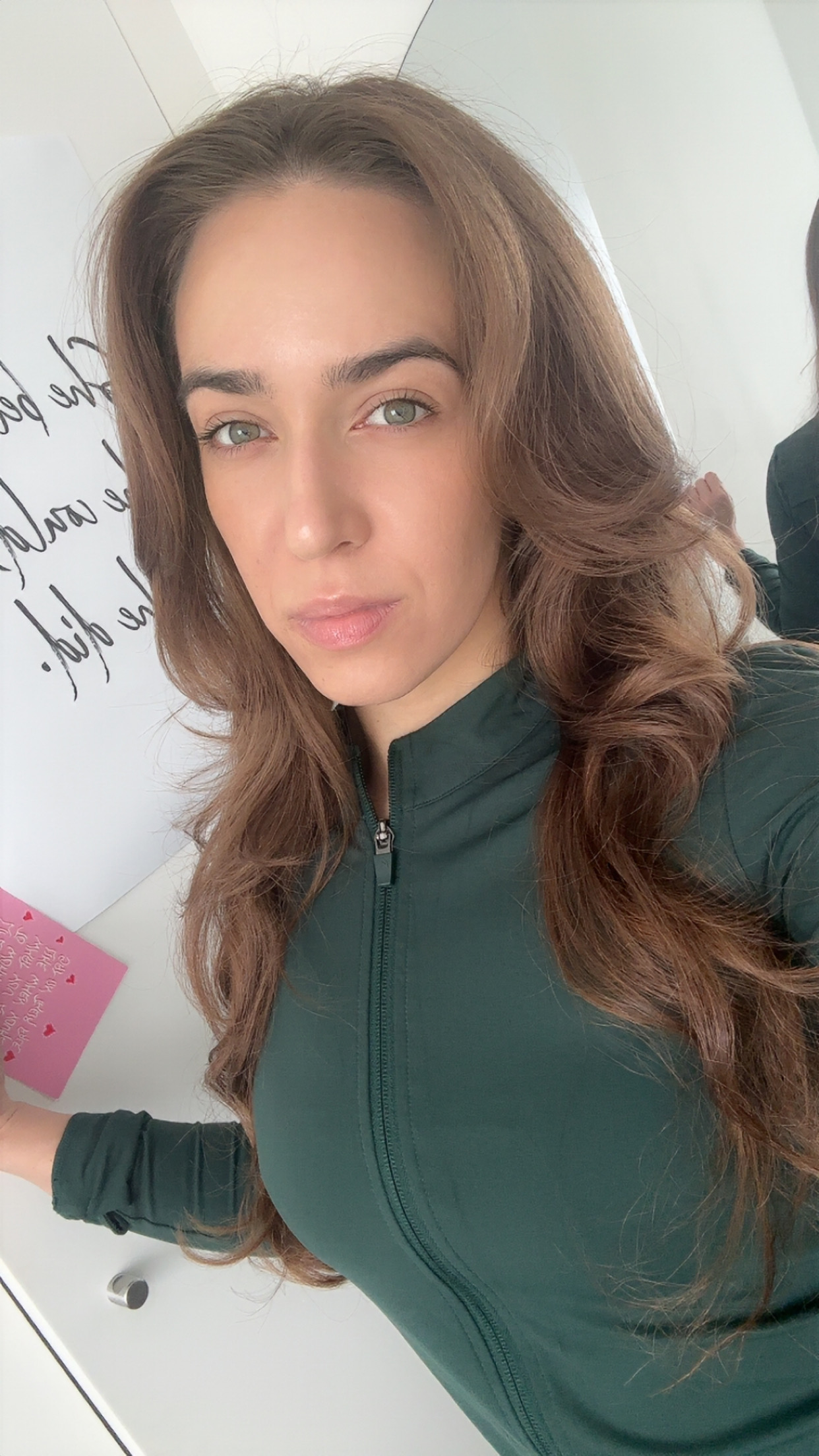 Kristina selfie at home